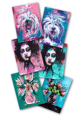 ScuzziMia Art - Greeting Cards
