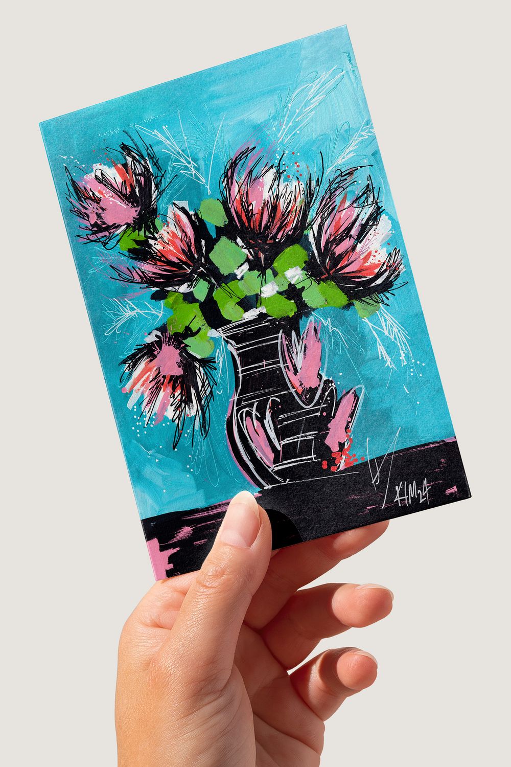 ScuzziMia Art - Black Vase Gift Card