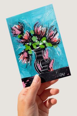 ScuzziMia Art - Black Vase Gift Card