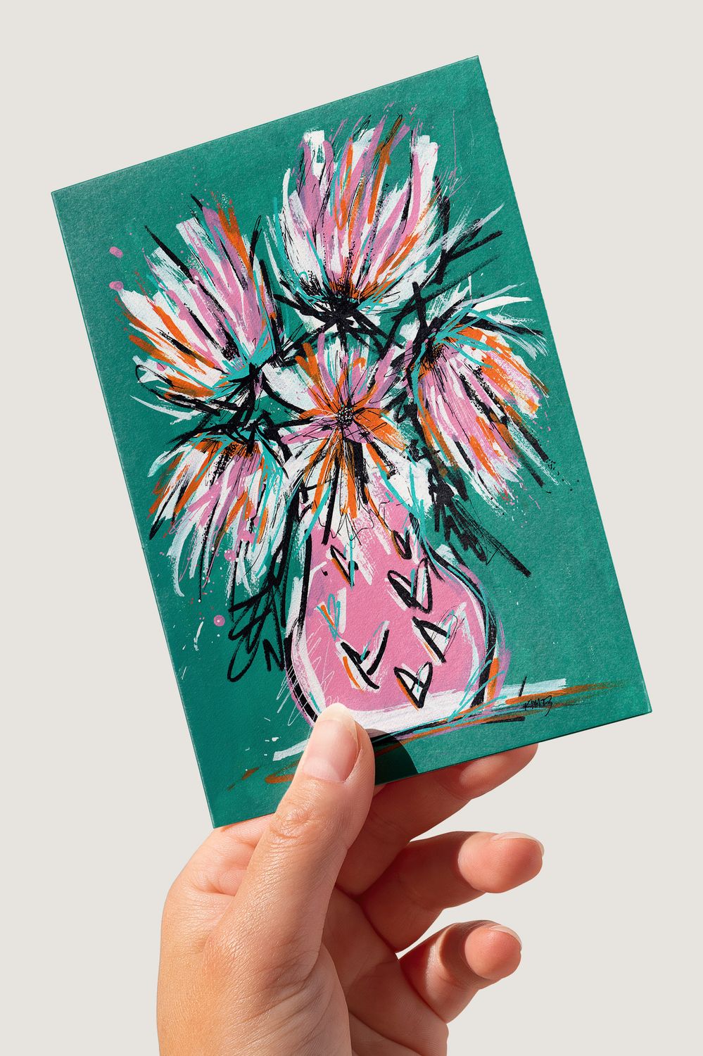 ScuzziMia Art - Pink Vase Gift Card