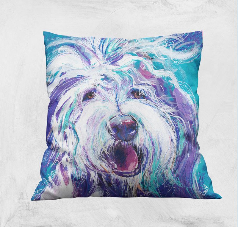 ScuzziMia Art - Scuzzi Cushion