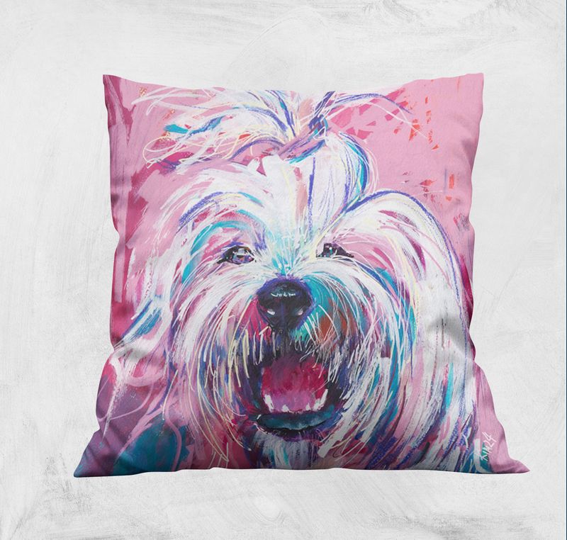 ScuzziMia Art - Mia Cushion