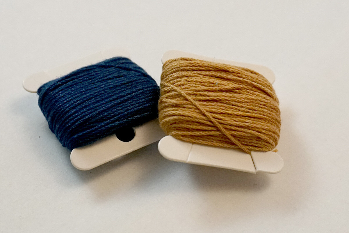 Mini Natural Dye Thread Bobbin | Keiko's hand to your hand