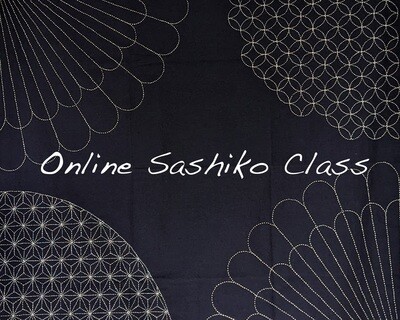 2024 Online Sashiko Class | Core & Essence