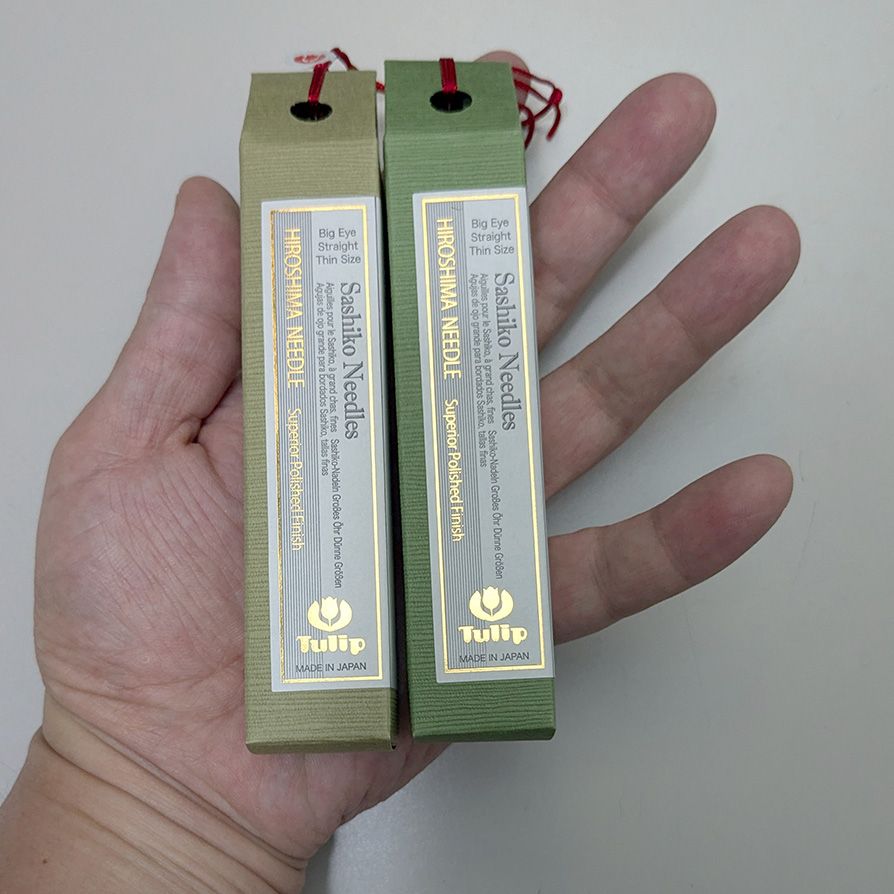 Sashiko Needles Big Eye Straight