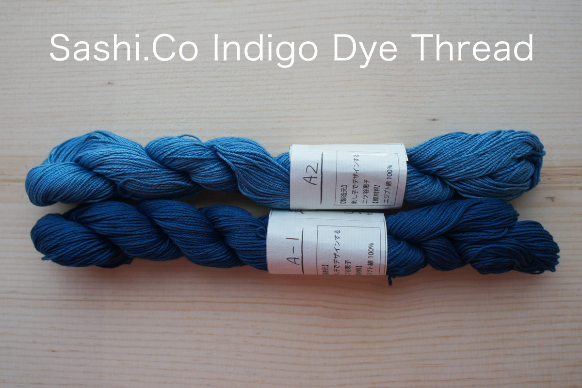The Indigo Dye Sashiko Thread | Mono Color
