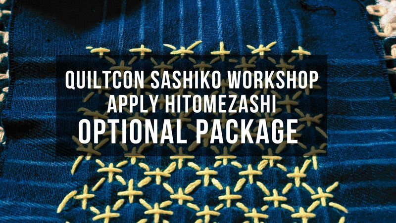 Optional Supply Package for QuiltCon 2026 QHA004 Sashiko: Apply Hitomezashi to our Ordinary