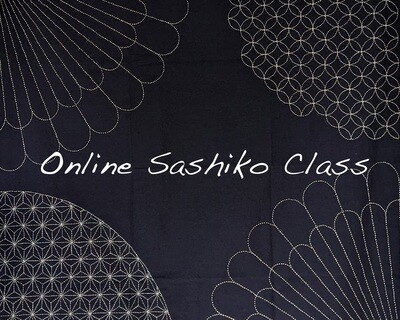 Online Sashiko Class | Core & Essence