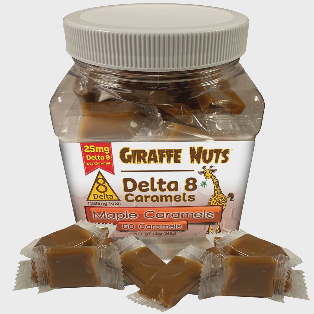 Delta 8 THC Caramels - Maple  25mg