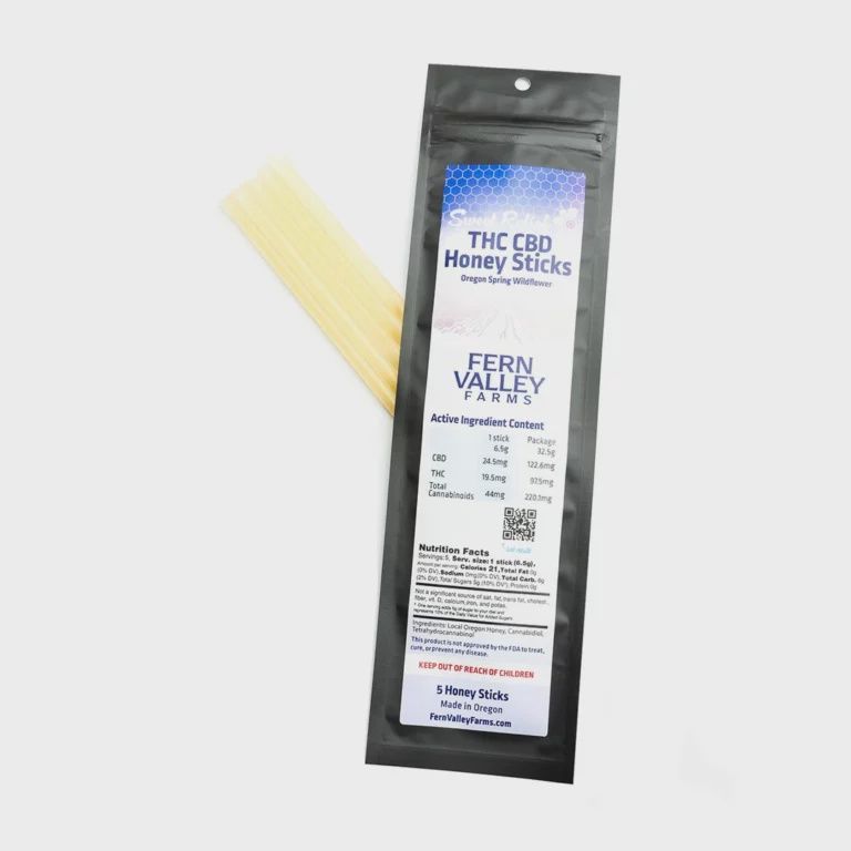 Sweet Relief | THC CBD Honey Sticks