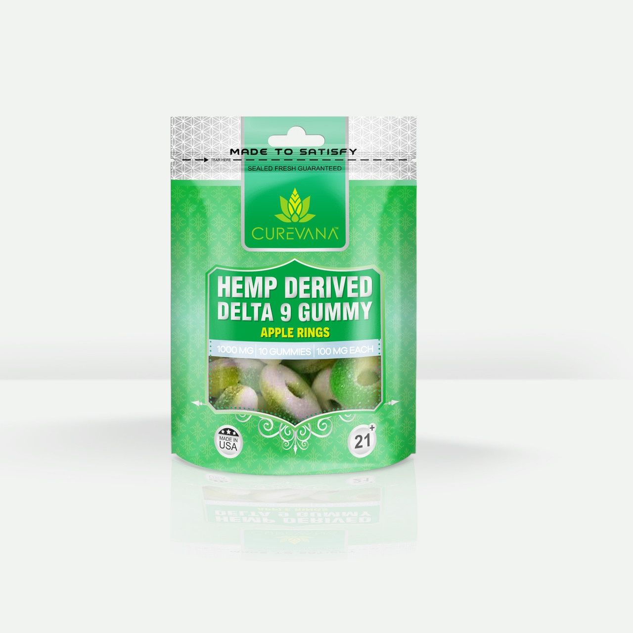 Curevana Delta 9 Gummies - Apple Rings