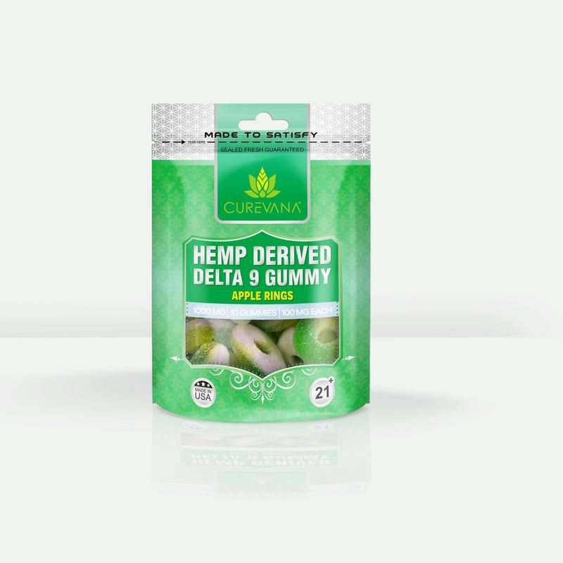 Curevana Delta 9 Gummies - Apple Rings