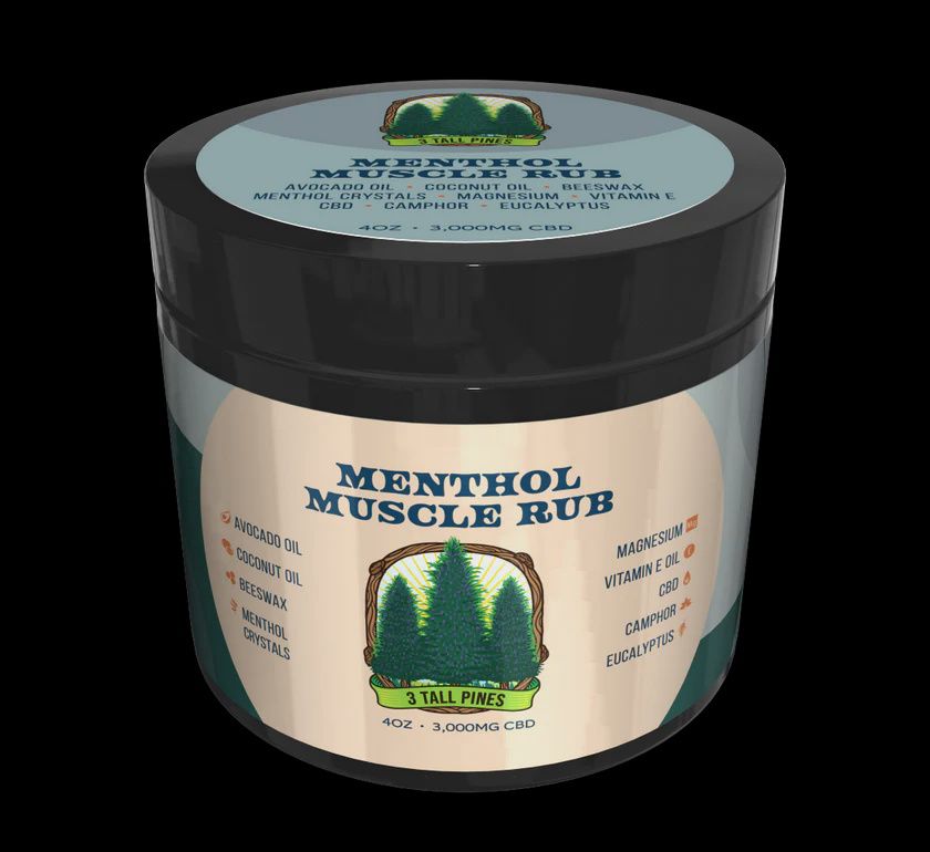 Menthol Muscle Rub - CBD Salve