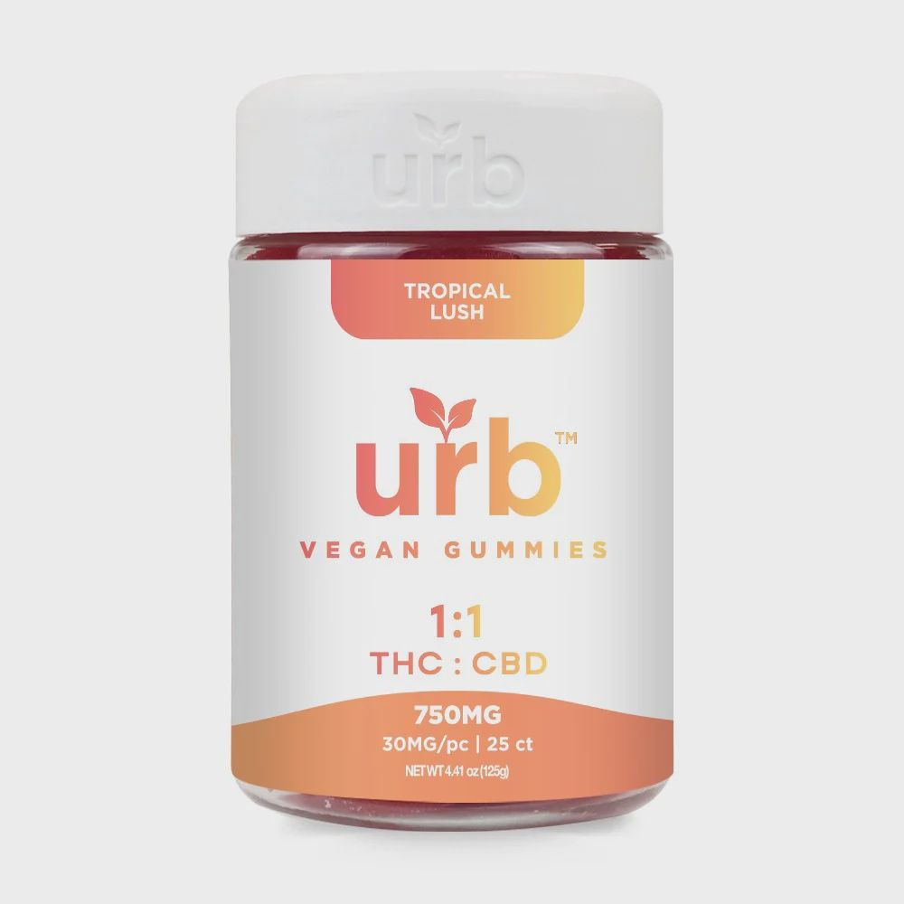 1:1 THC CBD Gummies 750MG