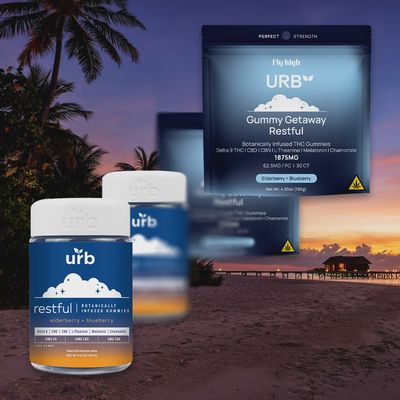 Restful Botanically Infused Gummies 1875MG
