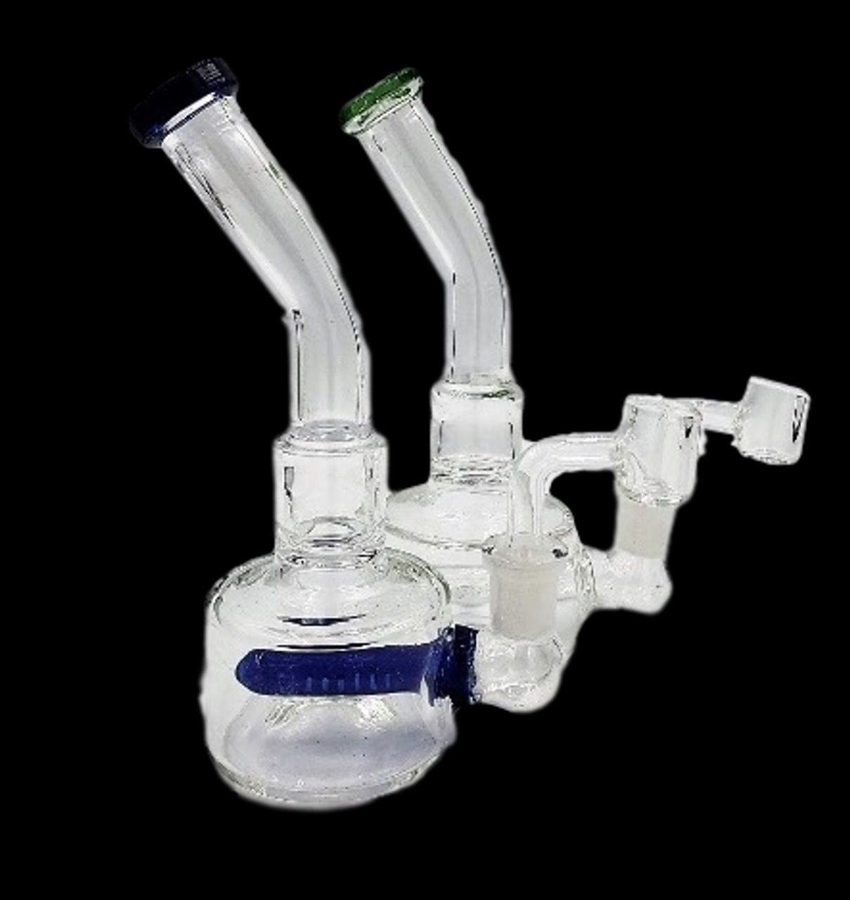 6&quot; Inline Perc Puck Rig/Bong
