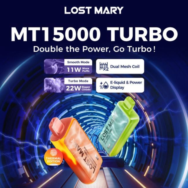 LOST MARY MT15000 TURBO 5%  - NANA COCONUT