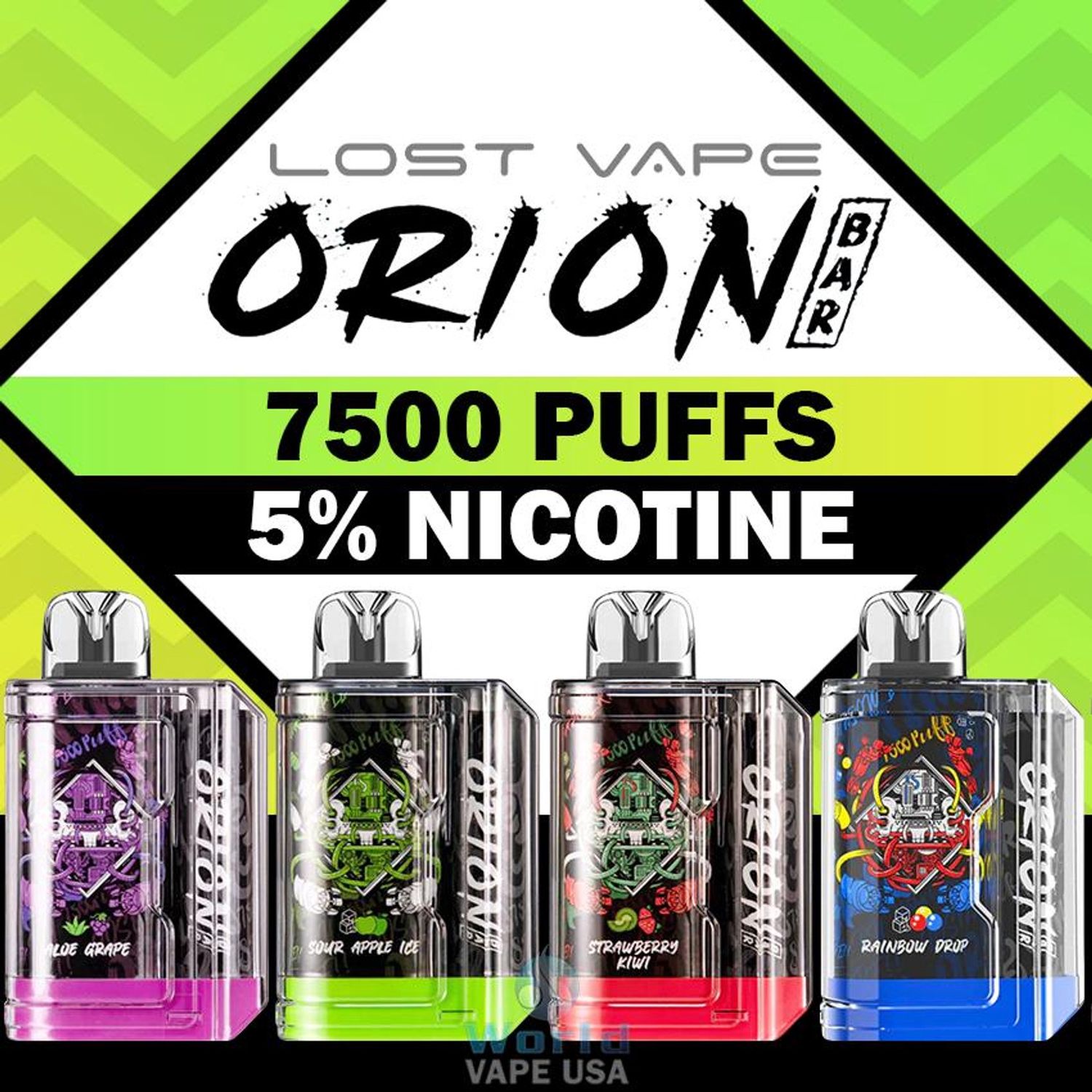 LOST VAPE ORION BAR 7500 puffs