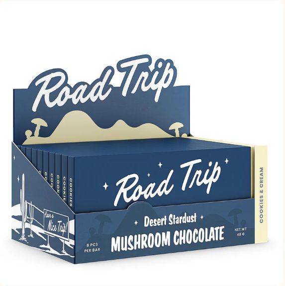 Road Trip Mushroom Chocolate Bar