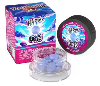 Happy Dots Mushroom Tabs