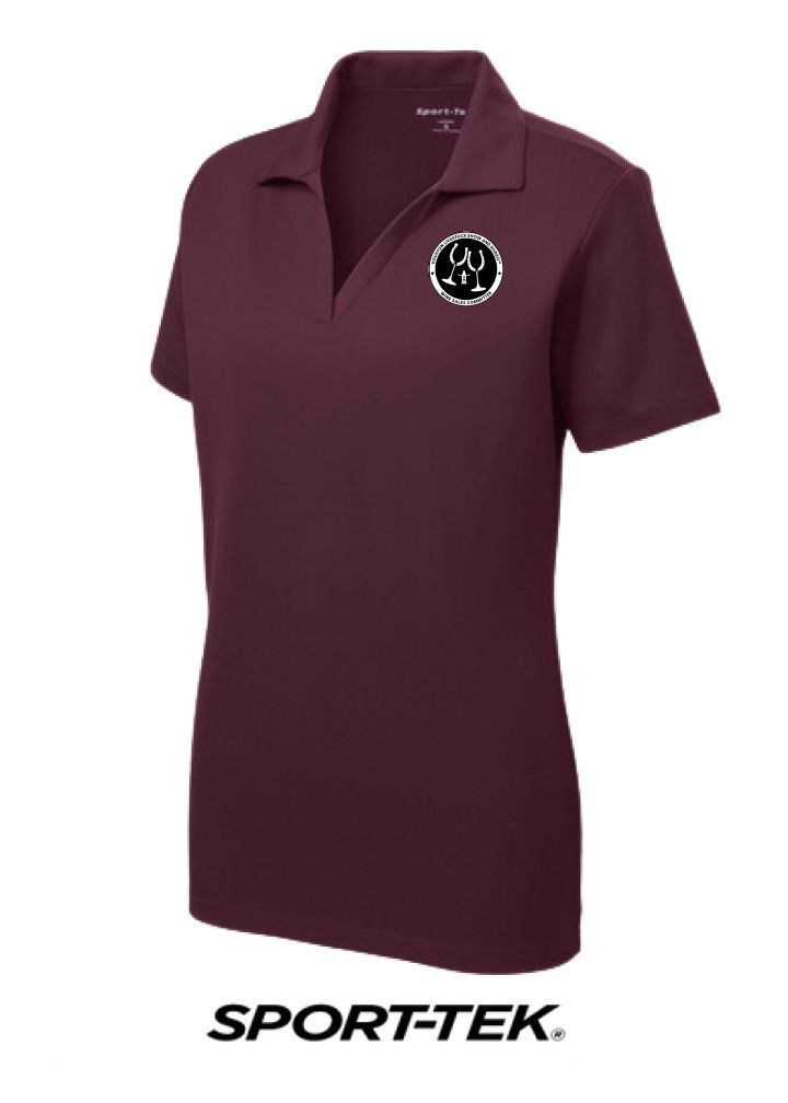 Ladies Maroon Polo