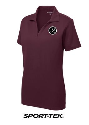 Ladies Maroon Polo
