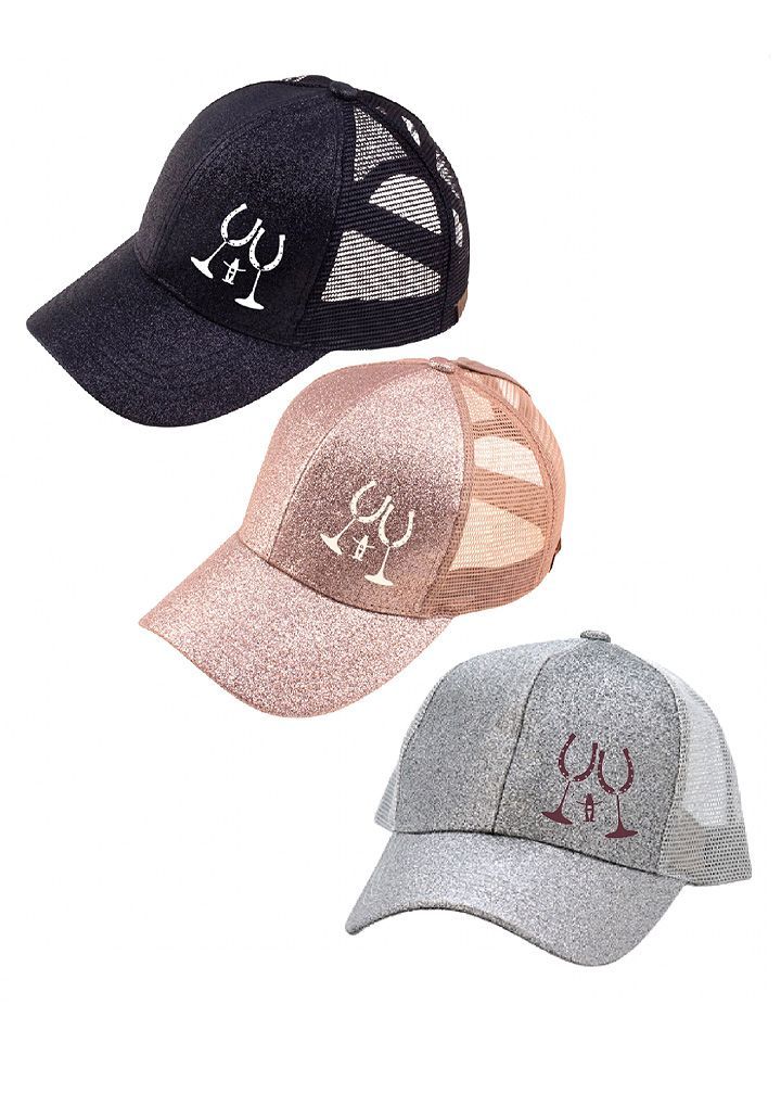 Glitter High Pony Cap