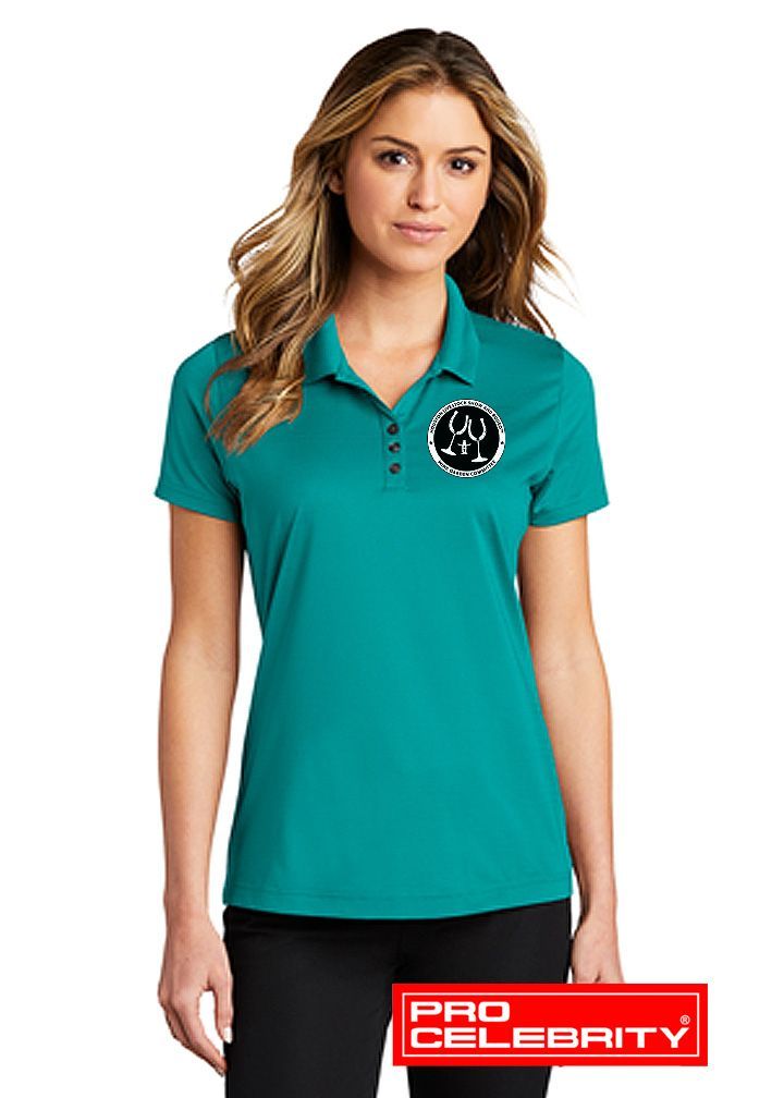 Deep Teal Ladies Polo