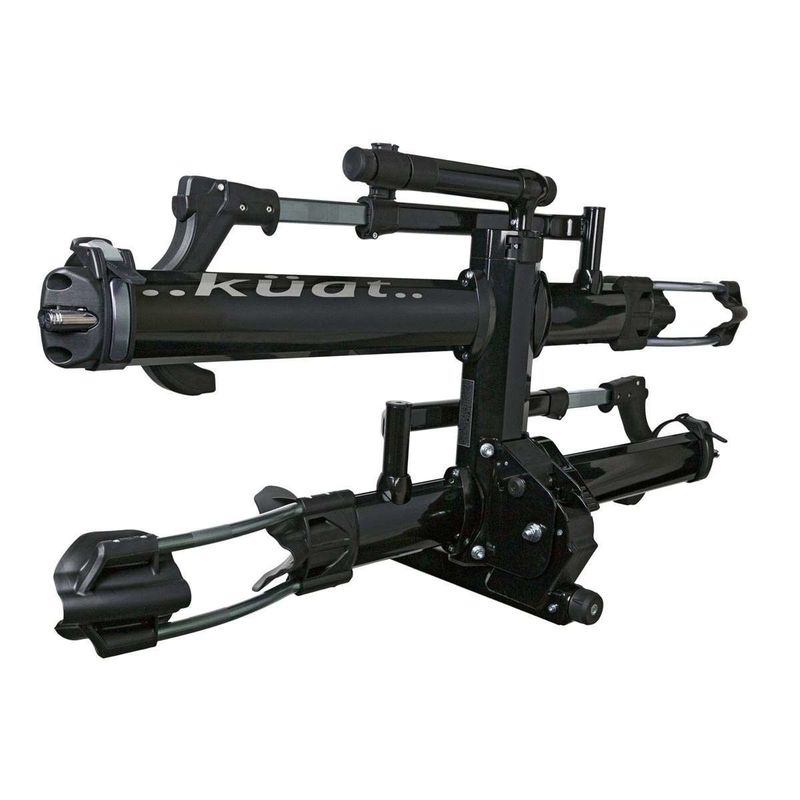 NV 2.0 - 2&quot; 2-Bike Rack - Black Metallic and Gray Anodize