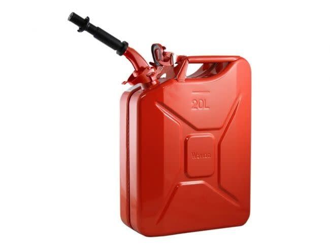 20 Liter Red Jerry Can w/ Spout