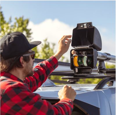 thule fishing rod holder RodVault Fly Carrier with an optional extension for longer rods Thule Rodvault Thule Fishing Rod