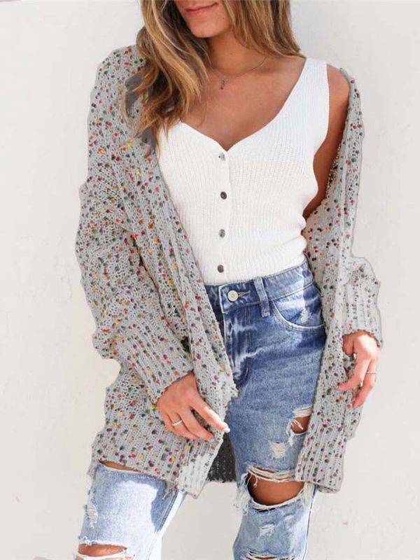 Popcorn Multicolor Cardigan