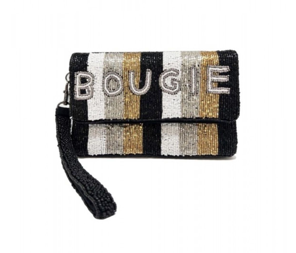 &quot;Bougie&quot; Beaded Handbag