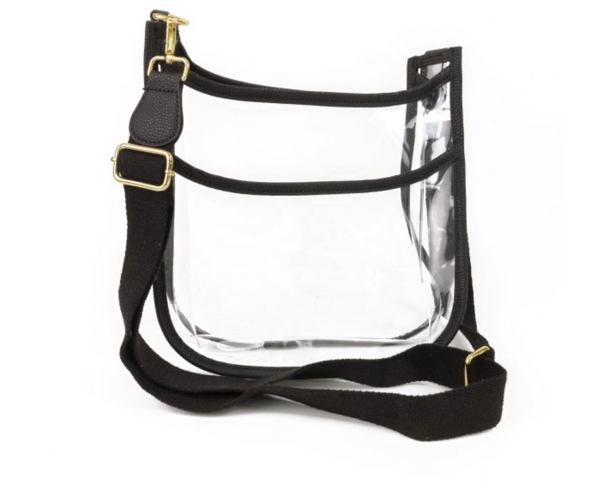 Black Large Clear Handbag