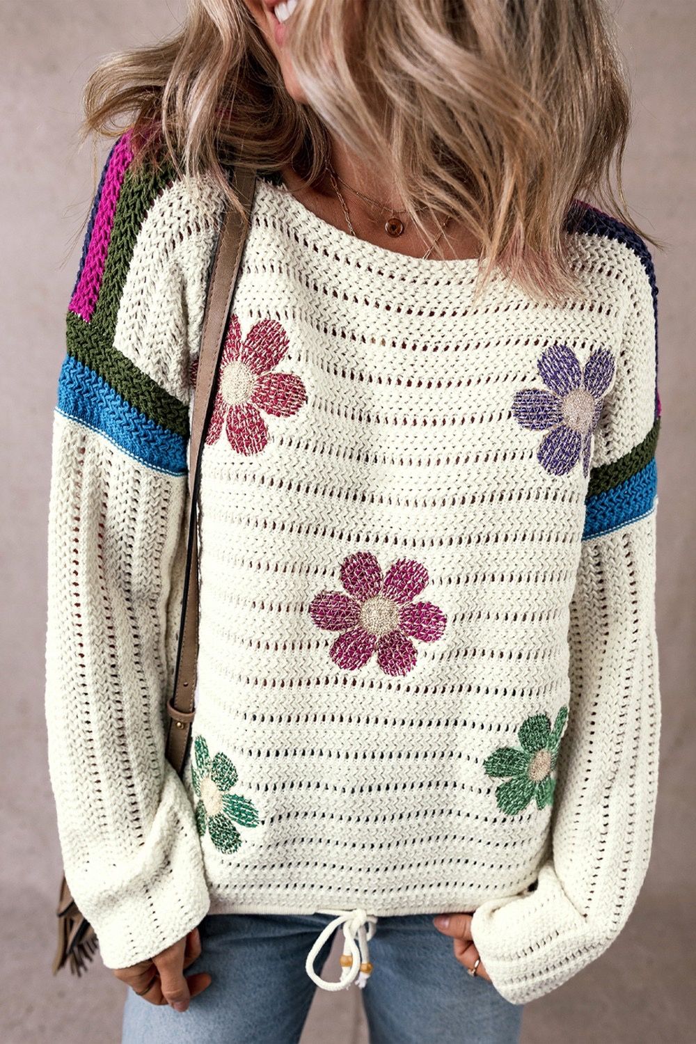 Flower Sweater, Size: XL