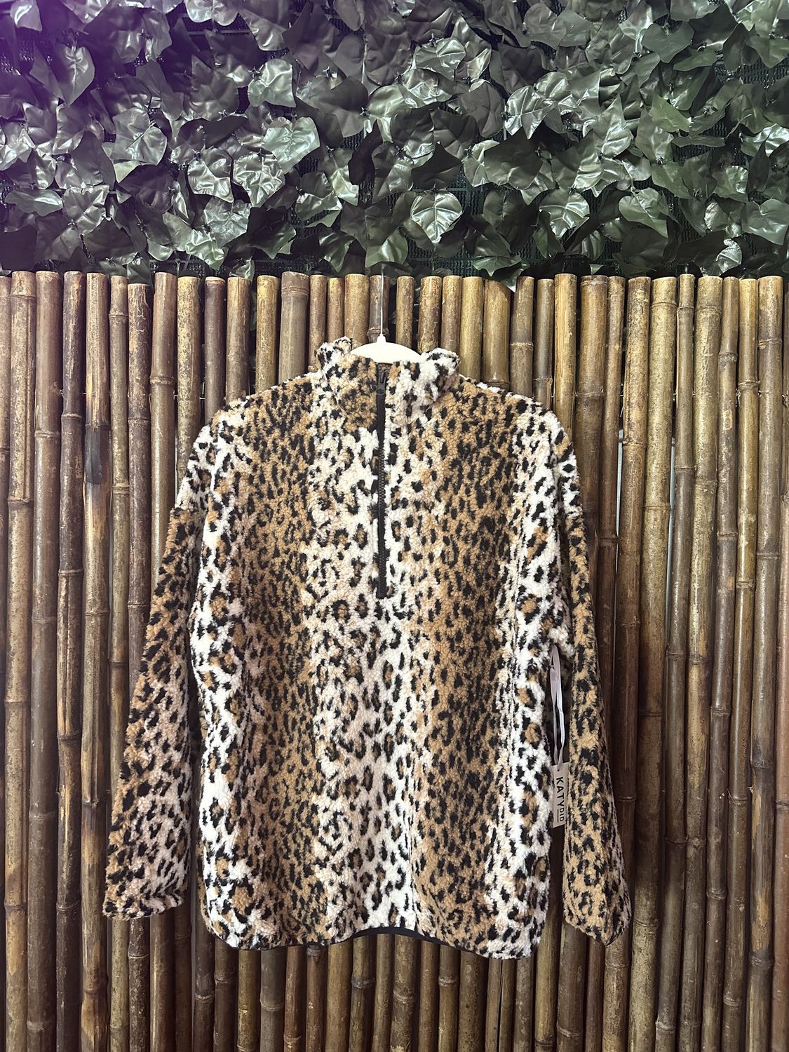 Cheetah Pullover, Size: S