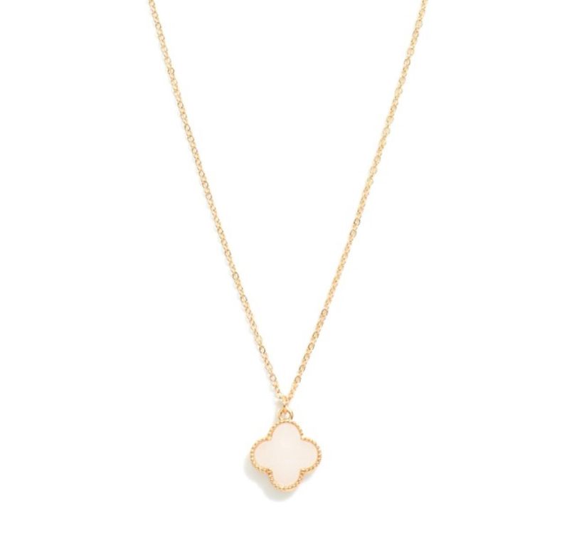 White Clover Peandant Necklace