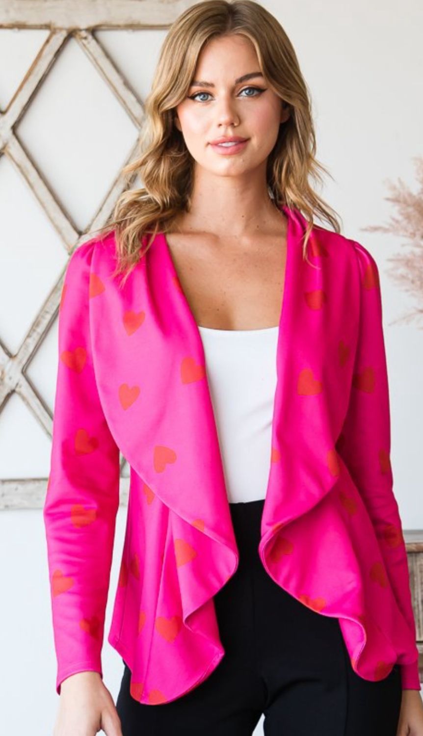 Heart Blazer, Size: S