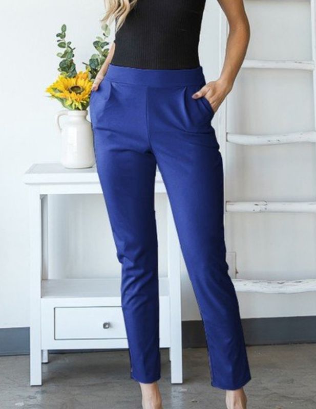 Solid Fit Pants