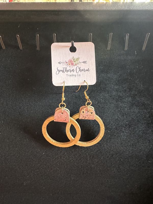 Hollow Circle Earrings