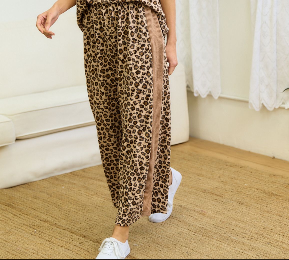 Leopard Pants, Size: S