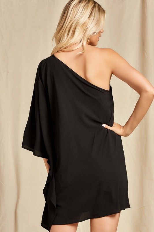 Black Off The Shoulder Dress