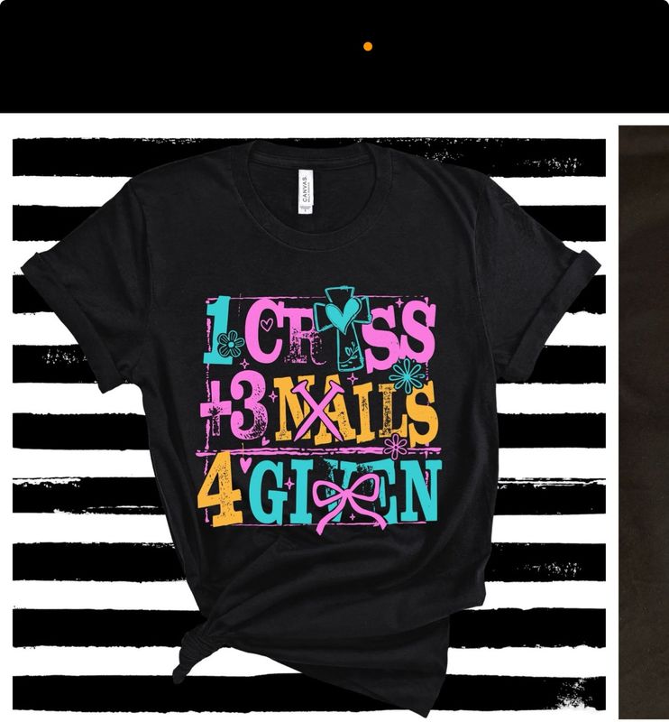 1 Cross + 3 Nails T-Shirt