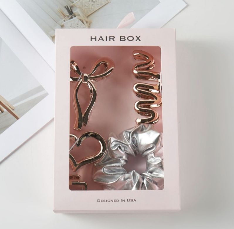 Metallic Theme Hair Accessory Box