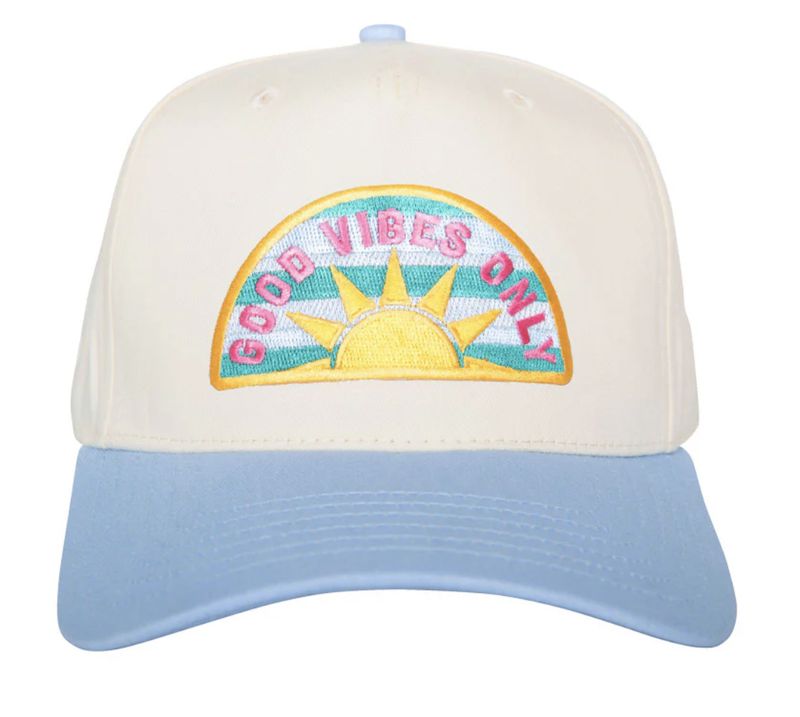 Good Vibes Only Vintage Hat