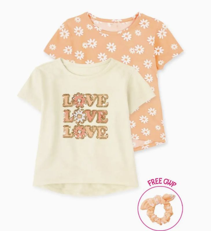 Beige 2PK Tops