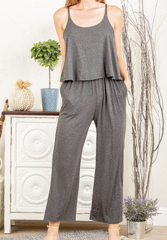 Solid Jumpsuit