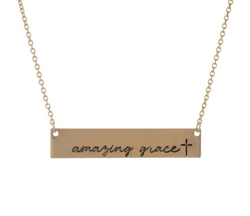 &quot;Amazing Grace&quot; Necklace