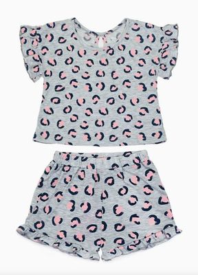 Leopard Short Set
