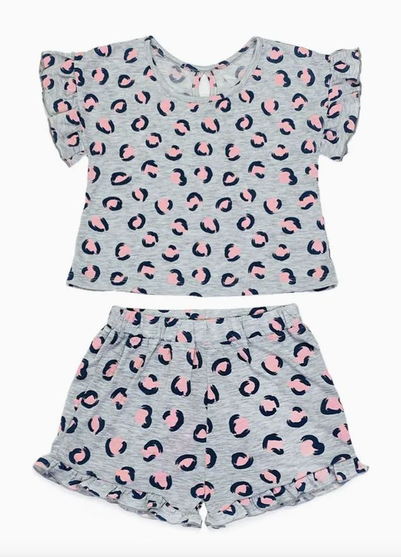 Leopard Short Set